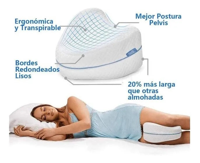 2 Almohadas Ortopédica Entre Piernas