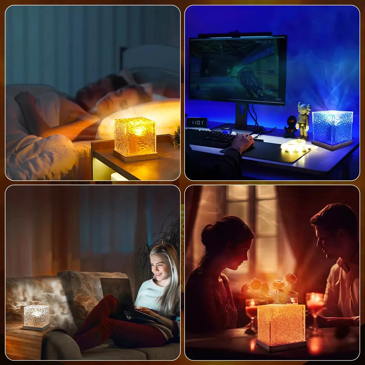 Lámpara Aurora 3D™ – Efecto Auroras