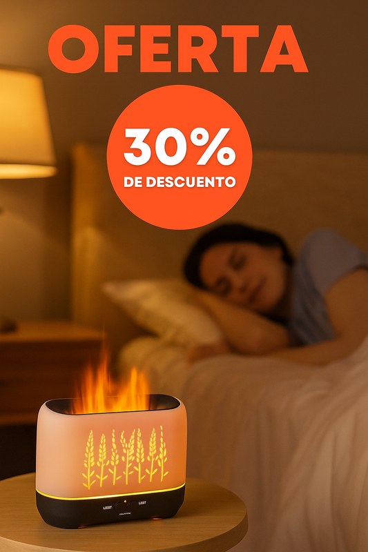 Humificador Difusor Chimenea + Esencia