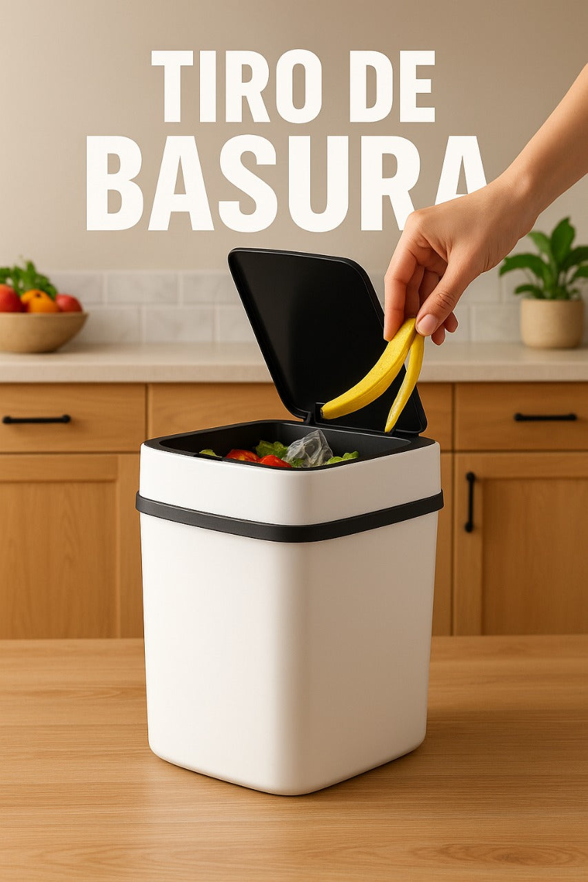 Caneca Automática con Sensor – Apertura sin Contacto